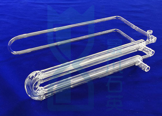 Heizungs-transparenter Quarz-Glas-Reagenzglas-Zylinder fixierte Silikon-Laborglaswaren