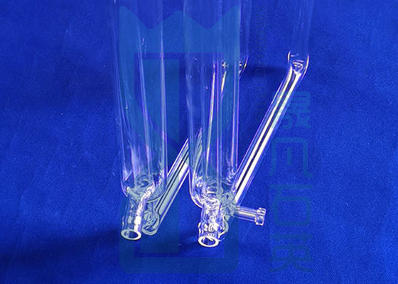 Heizungs-transparenter Quarz-Glas-Reagenzglas-Zylinder fixierte Silikon-Laborglaswaren