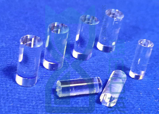 Kundengebundener Durchmesser-klarer fixierter Quarz-Glas-Rod High Precision Optical Quartz-Glaslichtleiter Rod