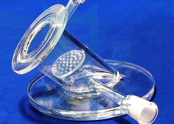 Glasreaktor hoher Reinheitsgrad-Quarz-Glas-Reaktor-Labor-Glas- Reaktor-Wissenschafts-Labor-GlasswareStandard für Labor