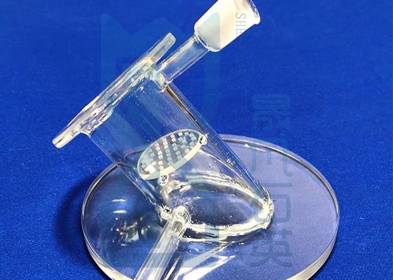 Glasreaktor hoher Reinheitsgrad-Quarz-Glas-Reaktor-Labor-Glas- Reaktor-Wissenschafts-Labor-GlasswareStandard für Labor
