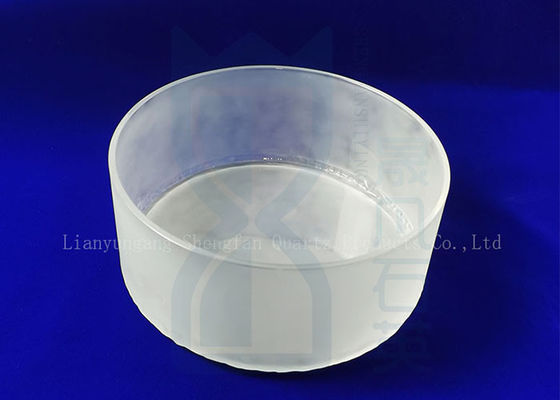 Quarz-Glasrohr-Mattglas-Zylinder-Präzisions-Glasbearbeitungs-Quarz beide Enden-offener Glaszylinder