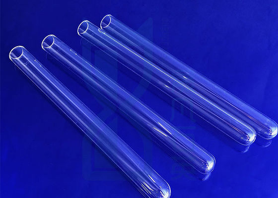 Fixierter Quarz-Reagenzglas Morse 6,5 für Labor