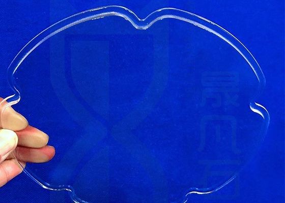Transparente UVplatte Morse 6,5 fixierten Quarz-99,5%