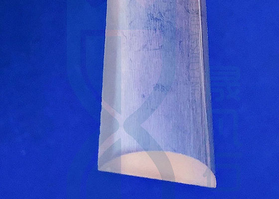 92% klarer halbrunder Quarz Glas-Rod For Semi Conductor