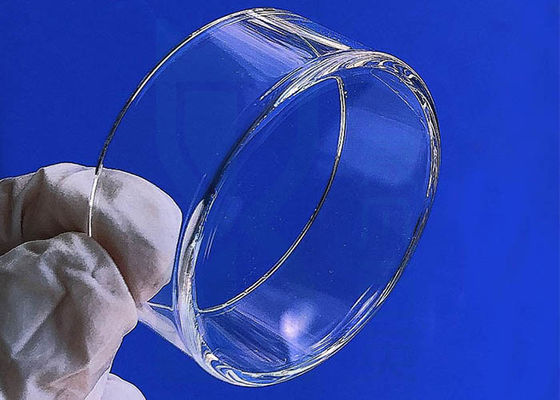 Klarer Quarz Crystal Laboratory Fused Quartz Crucible