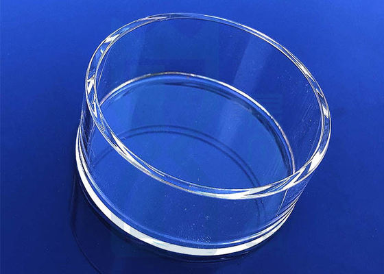 Klarer Quarz Crystal Laboratory Fused Quartz Crucible