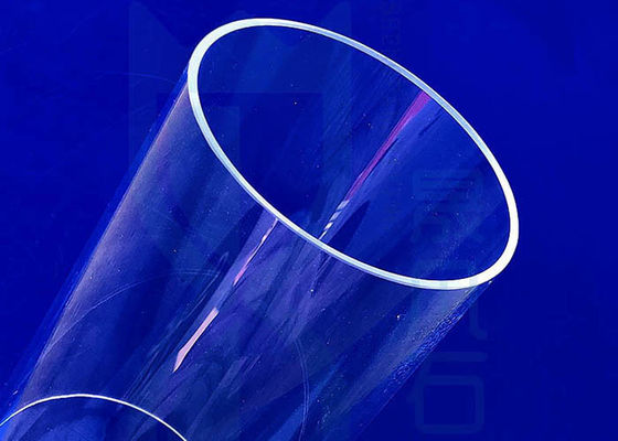 Glasrohr des großer Durchmesser-transparentes Quarz-2.2g/Cm3 hitzebeständig