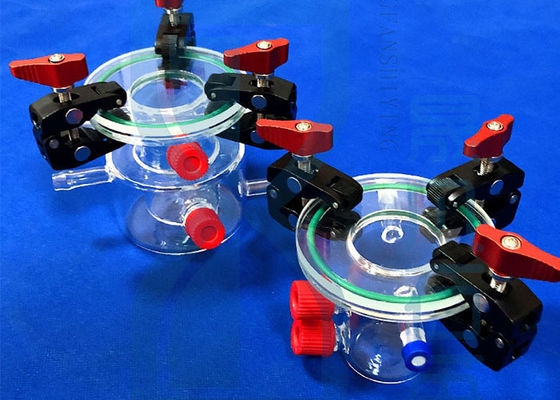 Kundengebundener Doppelschicht-Quarz-Glas-Reaktor für chemische Laborwissenschafts-Laborglaswaren