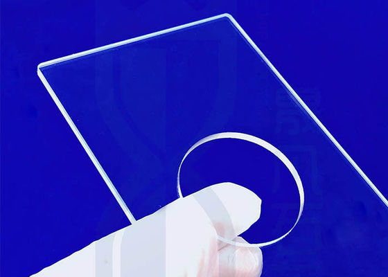 Uvc Alkali-Widerstand-Quarz-Glas-UVplatte für geführtes Produkt-Schutz-Fenster