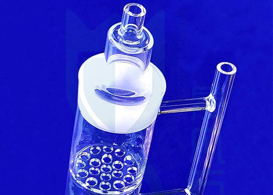 Prozess-Glaslabor fertigte Instrument-wissenschaftliche Glaswaren des Quarz-2.2g/Cm3 besonders an