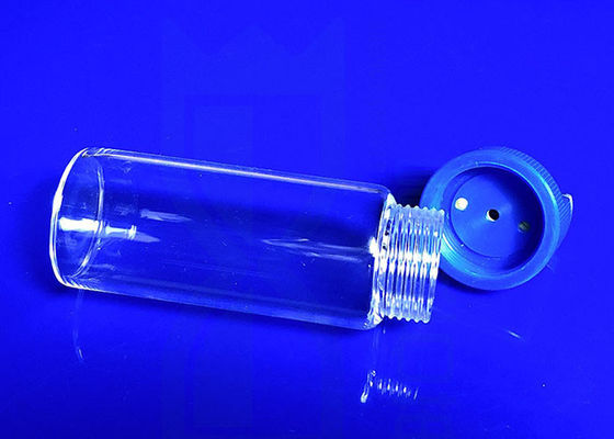 Doppelt geriffelte Labor-Reagenzienflasche aus leichtem, ungiftigem Material