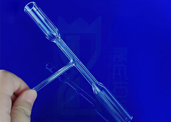 Fixierte chemische Brenner-Quarz-Reagenzglas-doppel-wandige Wissenschafts-Laborglaswaren