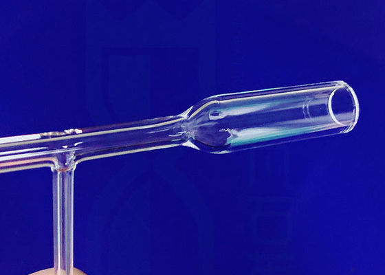 Fixierte chemische Brenner-Quarz-Reagenzglas-doppel-wandige Wissenschafts-Laborglaswaren