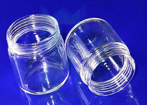 Kundenspezifische Laborreagenzflasche transparent mit Schraube 1750 ℃ ​​Schmelzpunkt