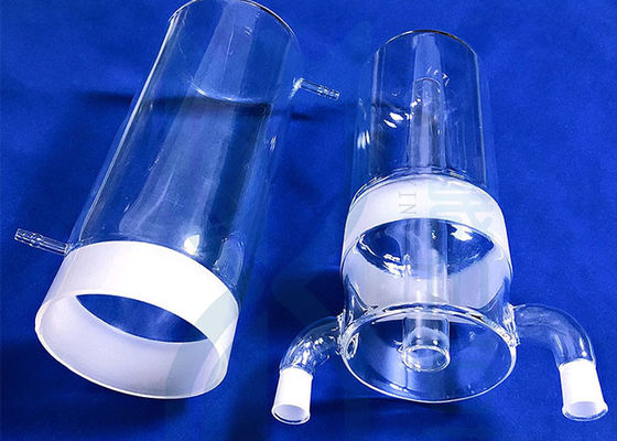 Quarz-Glasrohr-Wissenschafts-Laborglaswaren des großer Durchmesser-Ofen-2.2g/Cm3
