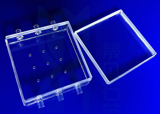 Glasreaktor-saure Beweis-Quarz-Zelle für Reinigung von experimentellem