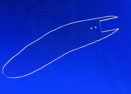 Klarglas-Quarzglasplatte, hochbeständig, quadratisch, Quarzplatte, Dichte 2,2 g/cm3, SIO2 99,99%