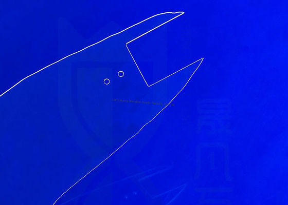 Militärische Quarzplatte mit angepasster Größe und Präzisionstoleranz für Hochtemperaturanwendungen