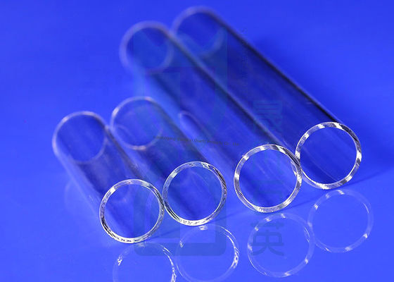 Maßgeschneiderte Quarzrohre aus Halbleiterquarz mit guter elektrischer Isolierung, Korrosionsbeständigkeit und hoher Lichtdurchlässigkeit
