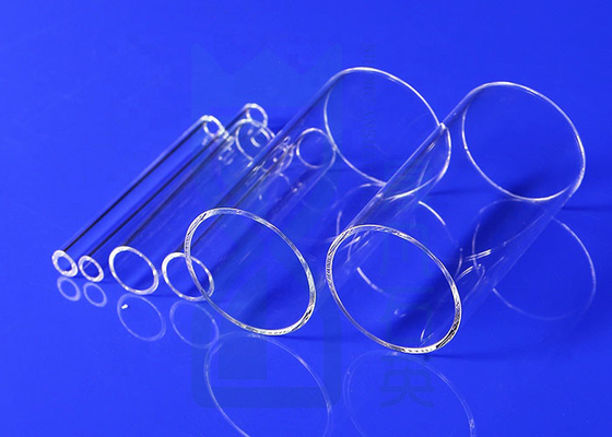 Klare Glasrohr-Korrosionsbeständigkeit des Quarz-100-850ml für Glaslampe