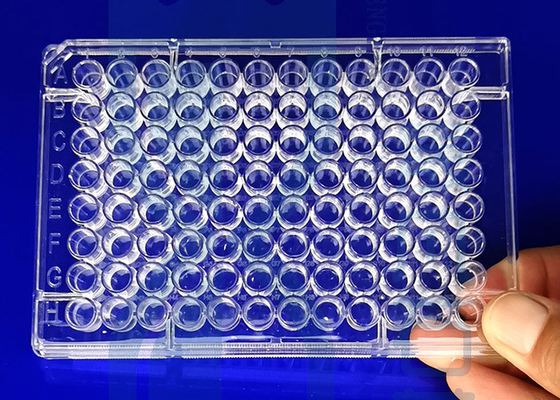 Quarz-Präzisionsglasbearbeitungs-Hämagglutinationsplatte SIO2 96 Well