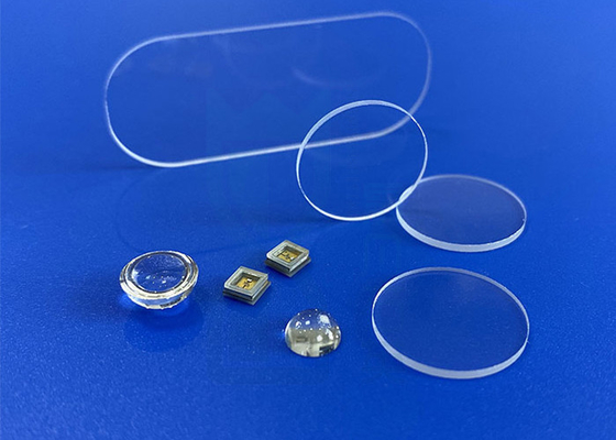 Silikon-fixierter Quarz-Glas-Platte polierte optische Quarz-Glasdiskette Jgs1