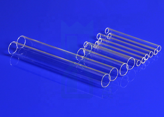 Klares Quarz-PolierGlasrohr 300mm für Pyrolyse-Ofen-hohen Reinheitsgrad