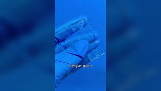 Hochreines SIO2, 99,99 % Hitzebeständigkeit bis 1200 °C, Quarzglasscheibe