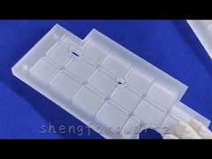 SiO2 Quarz Präzisionsglasbearbeitung  Platte CNC Sonderanfertigung