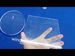 Quarzglassplatte Schweißung Flachplatte Optisches Sichtglas Fenster