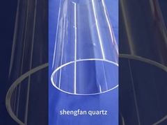 Quarzrohr mit hohem Widerstand