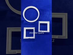 Halbleiter-Laser-Bohrungs-transparenter Quarz-Glas-Platte mit Loch