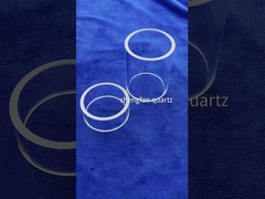 Fabrik-Anpassung Quarz Glasrohr großer Durchmesser