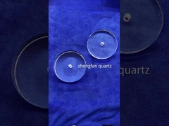 Transparenter Quarz-fixiertes Polierglassilikon Rod For Fiber Bar