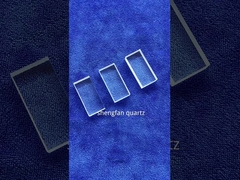 Kundengebundene transparente UVquarz-Glas-Platte für Darstellungsfeld-Glas 100mm