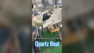 Kundenspezifisches Boot aus Quarzglas, hochtemperaturbeständig